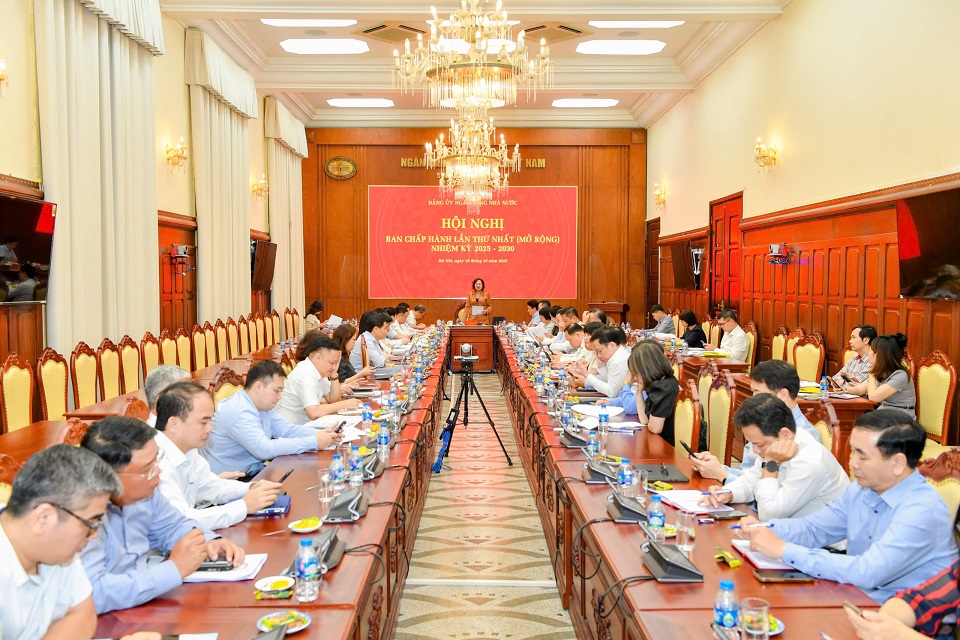 Đảng ủy NHNN đã lãnh đạo, chỉ đạo hoàn thành tốt nhiệm vụ chính trị trên mọi mặt