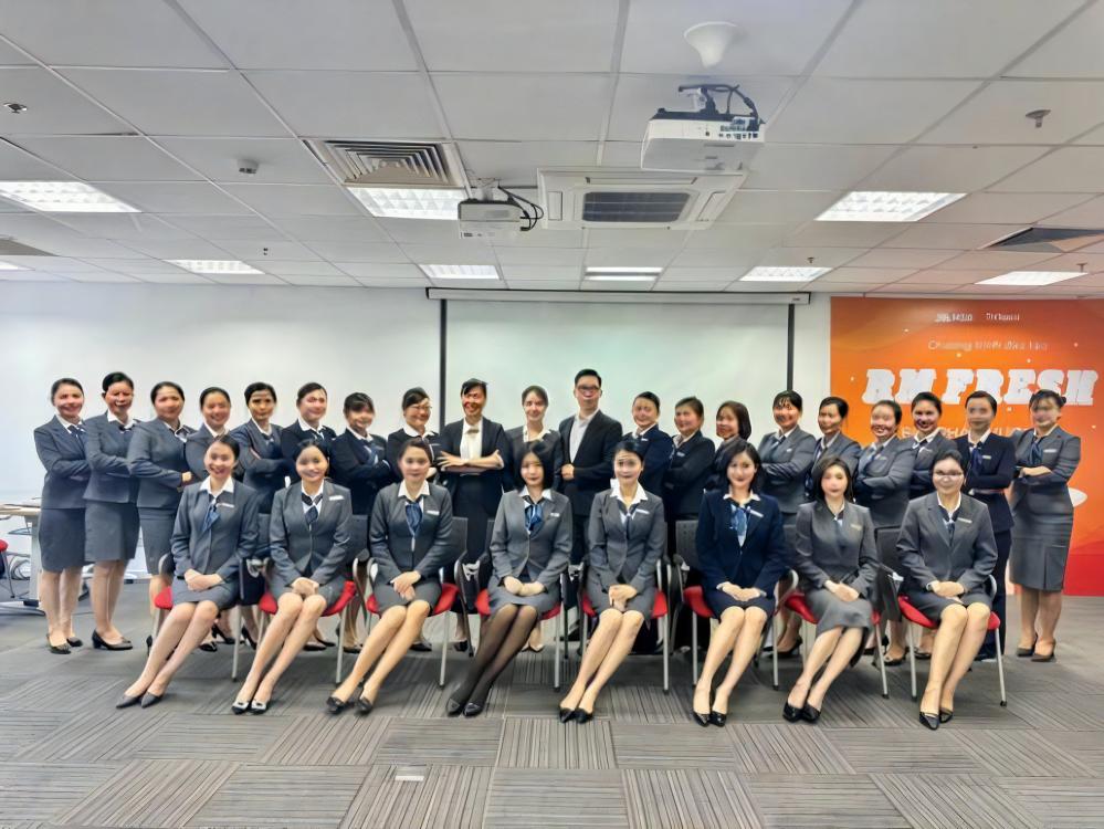 Một buổi đào tạo tại MSB