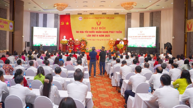 Đại hội thi đua yêu nước Ngân hàng Phát triển Việt Nam 2025