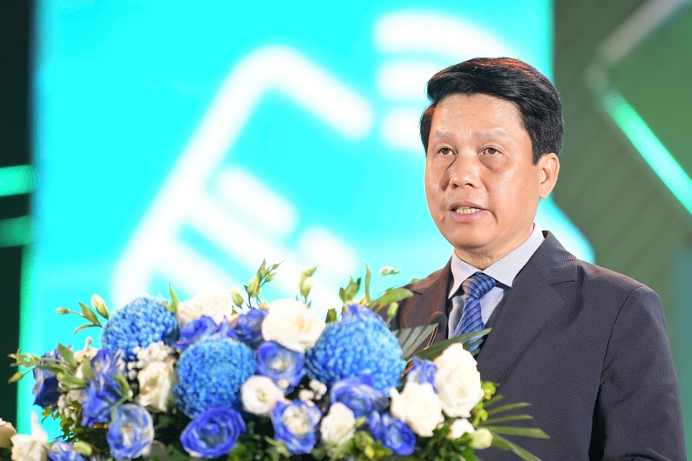 Phó Thống đốc NHNN Phạm Tiến Dũng phát biểu tại buổi Lễ