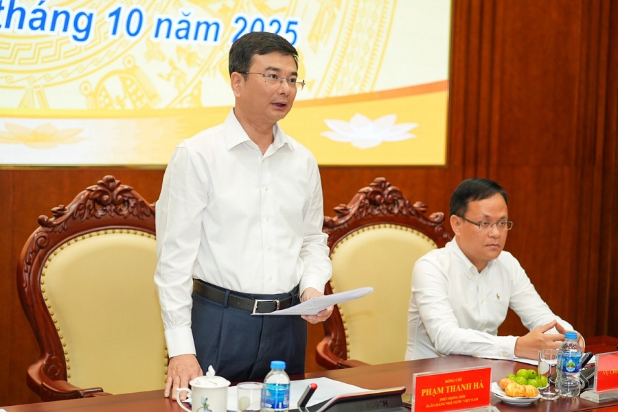Phó Thống đốc NHNN Phạm Thanh Hà chủ trì Họp báo