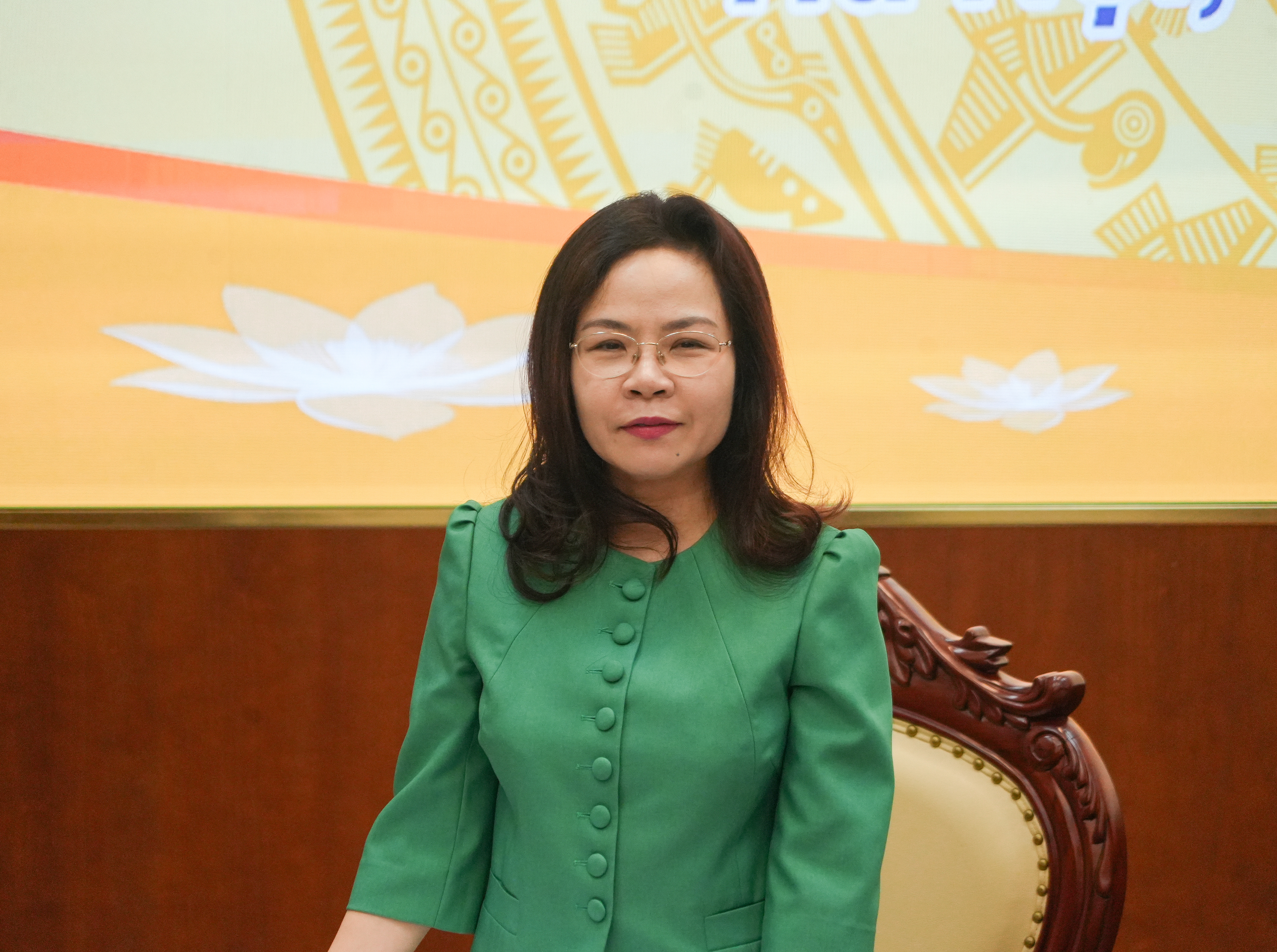 Ms. Ha Thu Giang, Director General of the Credit Department for Economic Sectors