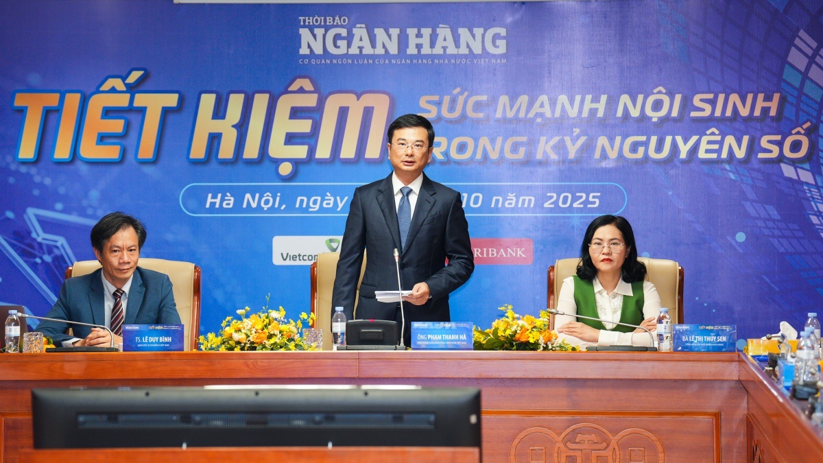 Phó Thống đốc NHNN Phạm Thanh Hà phát biểu tại Tọa đàm