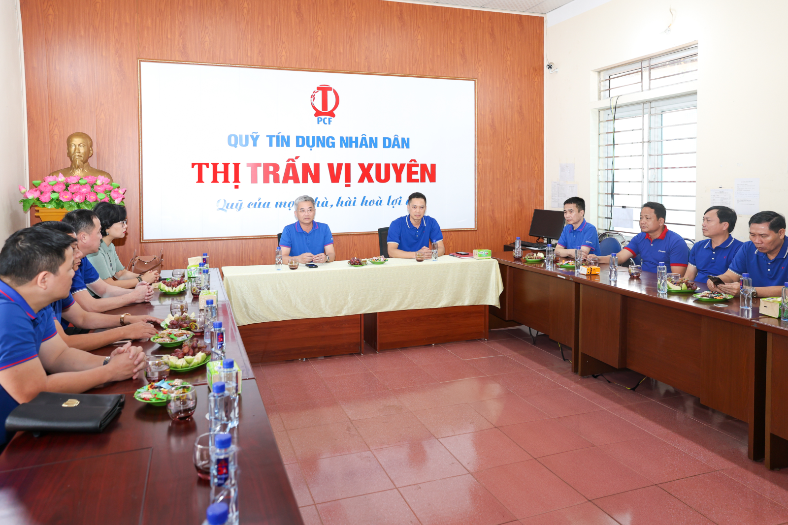 Toàn cảnh buổi làm việc