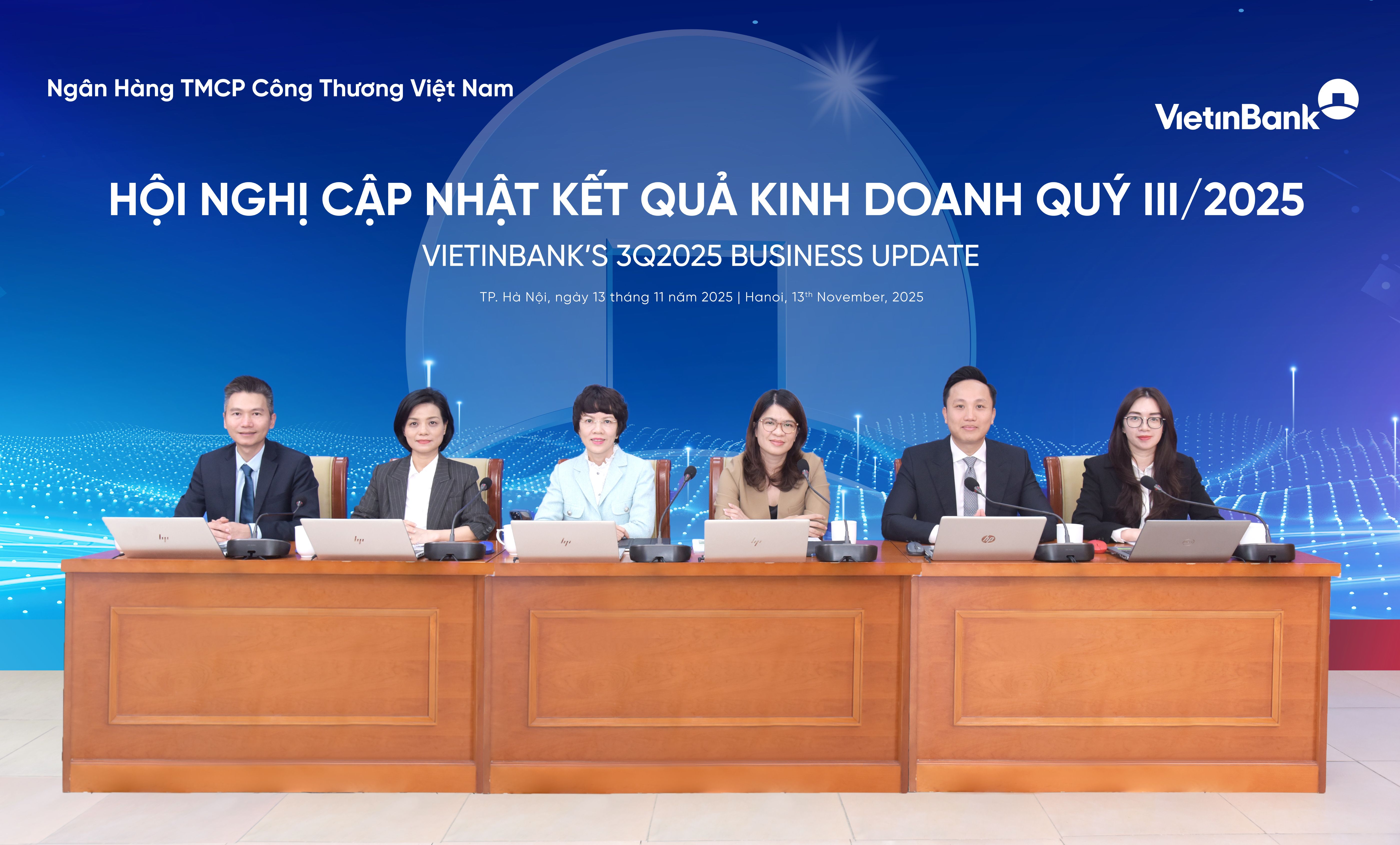 Chiều ngày 13/11/2025, VietinBank đã tổ chức thành công Hội nghị cập nhật kết quả kinh doanh quý III/2025.