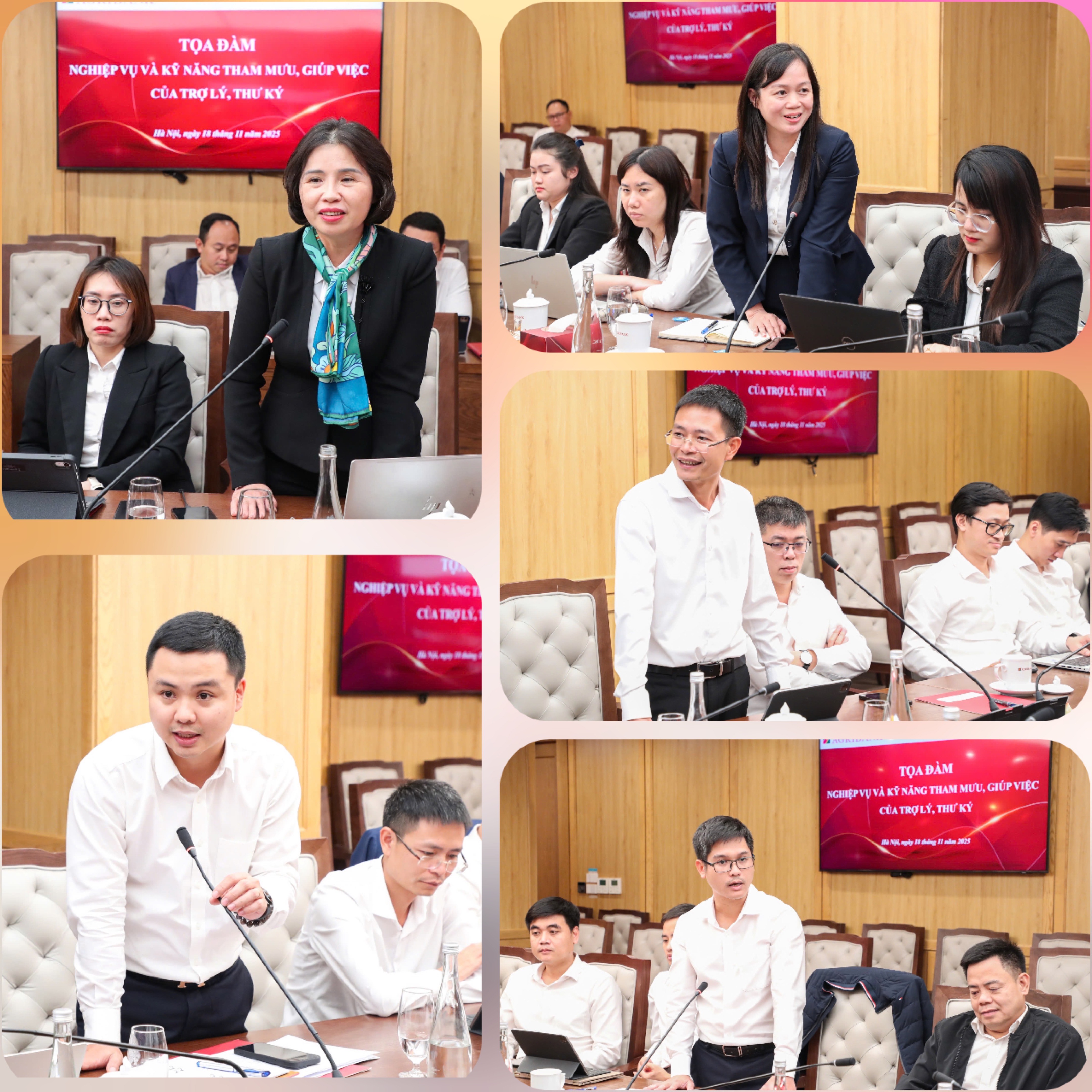 Các Đại biểu, học viên trao đổi, thảo luận xin ý kiến chuyên gia