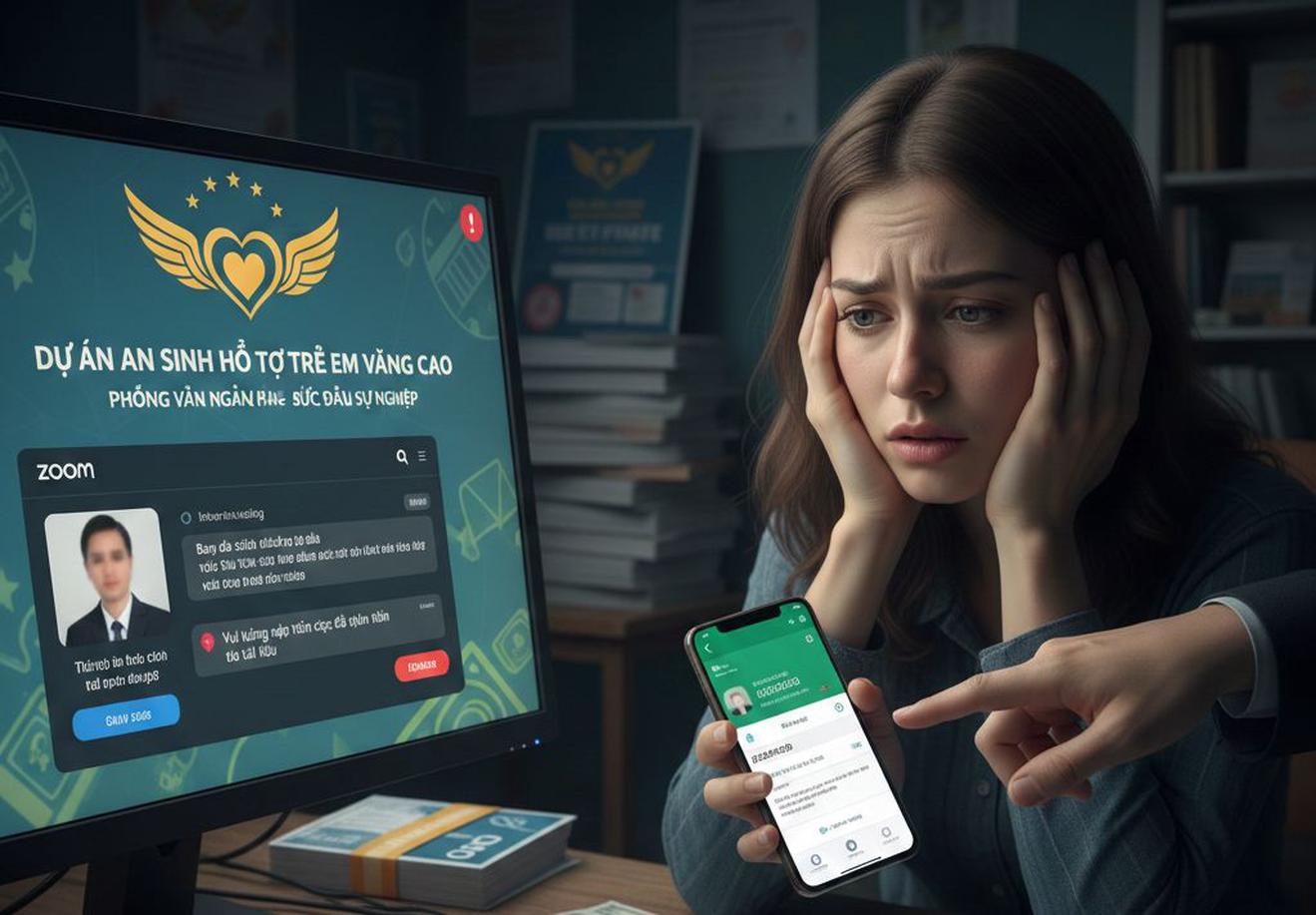 Lừa đảo tuyển dụng nhân viên ngân hàng online