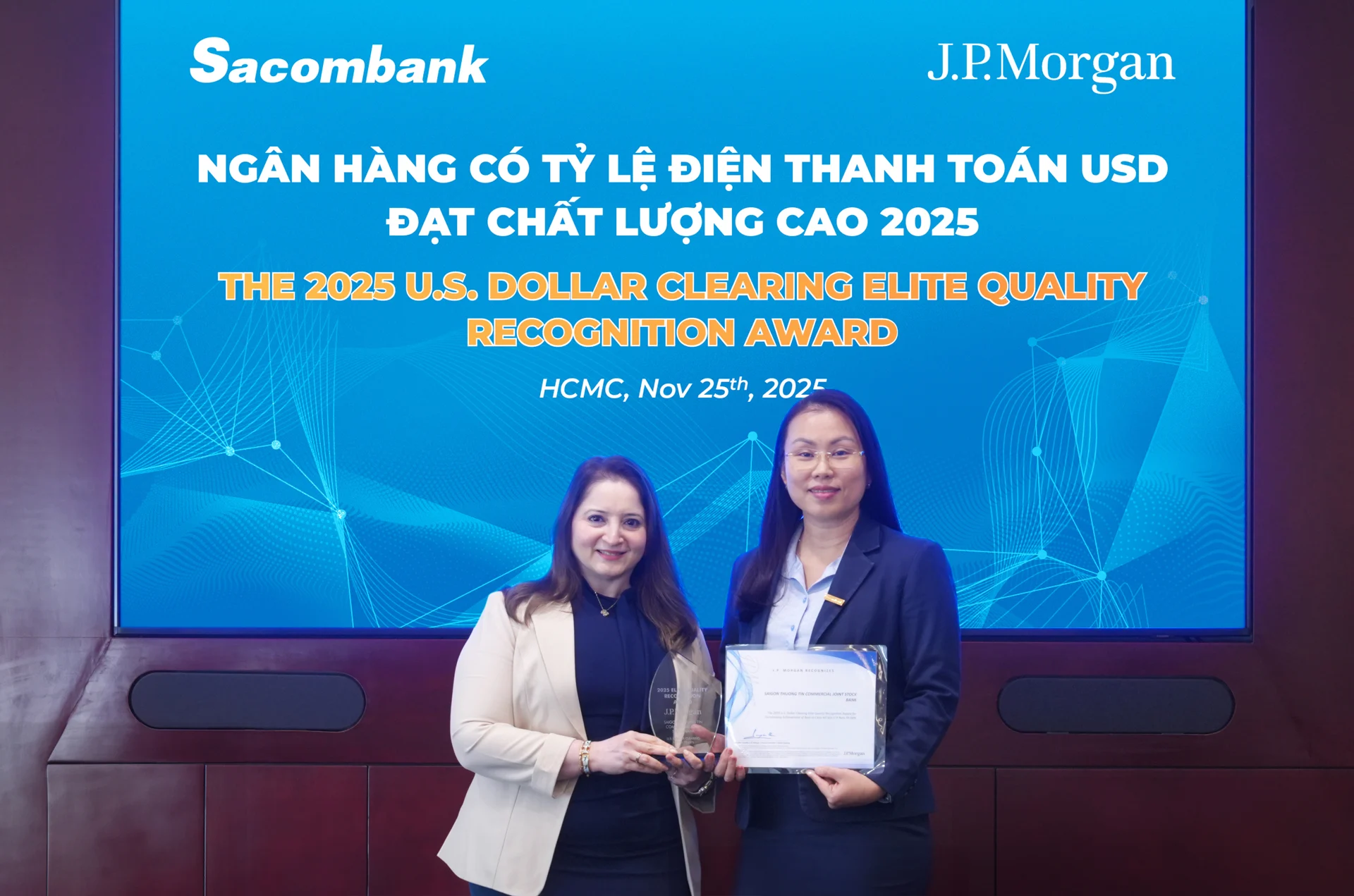 Giải thưởng quan trọng giúp Sacombank khẳng định vị thế trên bản đồ kinh tế số