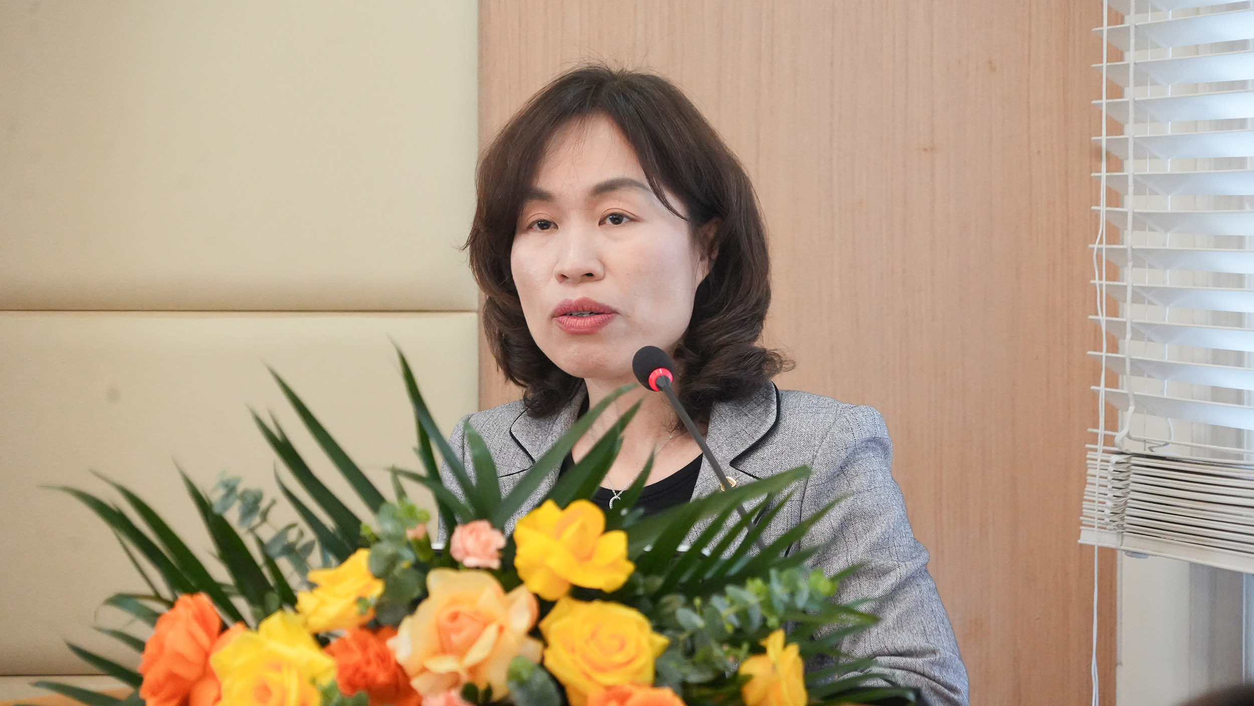 Bà Vũ Thị Thúy Minh, Phó Giám đốc Trung tâm Ngân hàng số Vietcombank