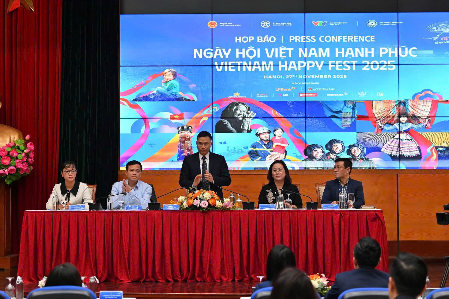 Họp báo Ngày hội “Việt Nam Hạnh phúc - Vietnam Happy Fest 2025”