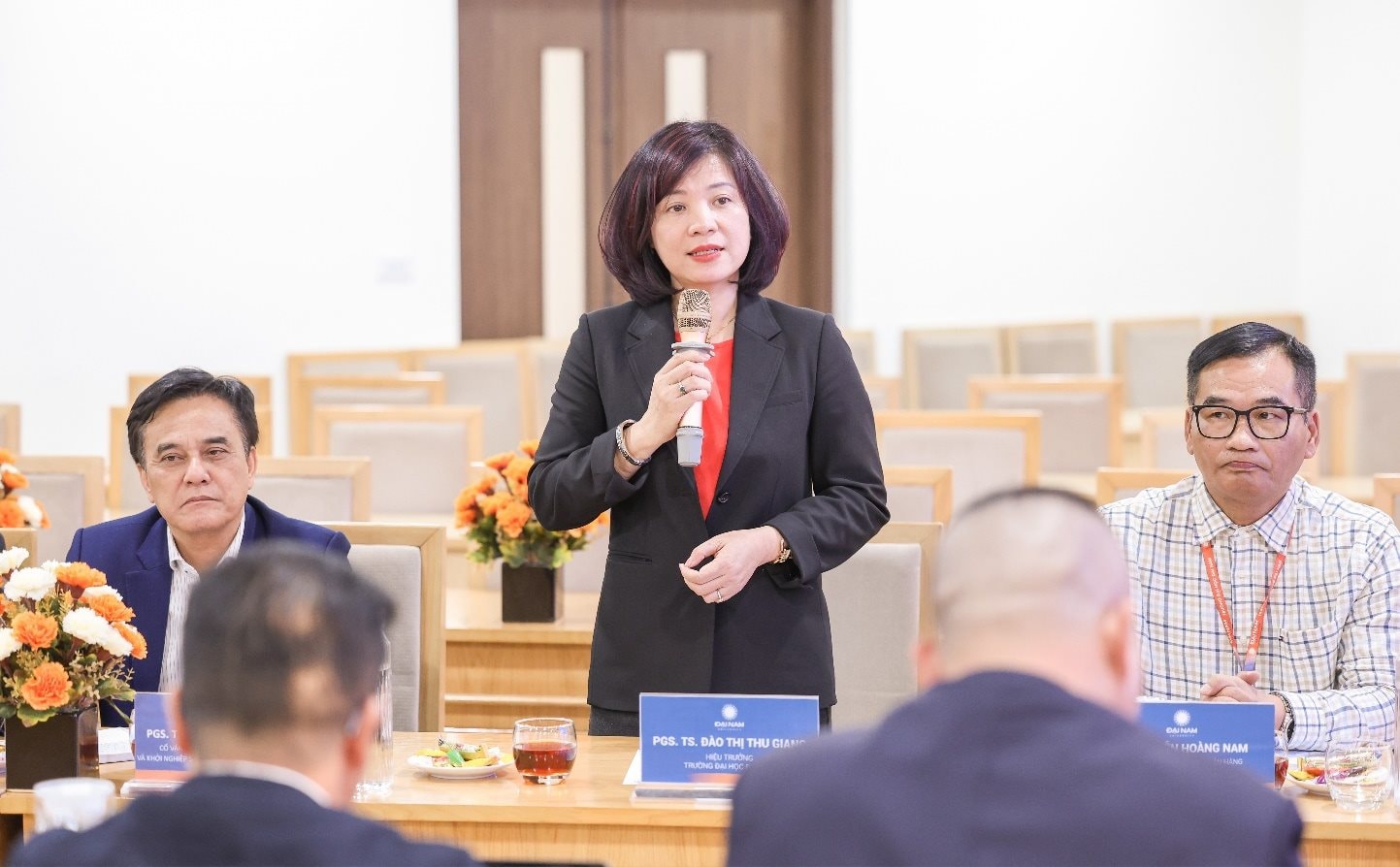 PGS.TS Đào Thị Thu Giang – Hiệu trưởng Trường Đại học Đại Nam. Ảnh: DNU