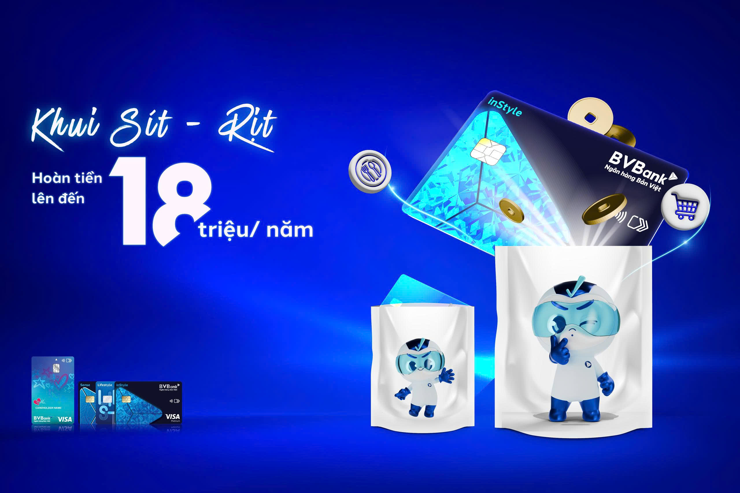 BVBank triển khai chính sách mới cho thẻ tín dụng - Hoàn đến 18 triệu đồng/năm