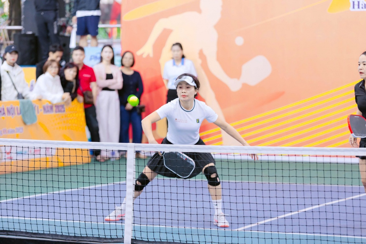 Giải Pickleball ngành Ngân hàng Hà Nội lần thứ I - năm 2025: Lan tỏa tinh thần thể thao đoàn kết