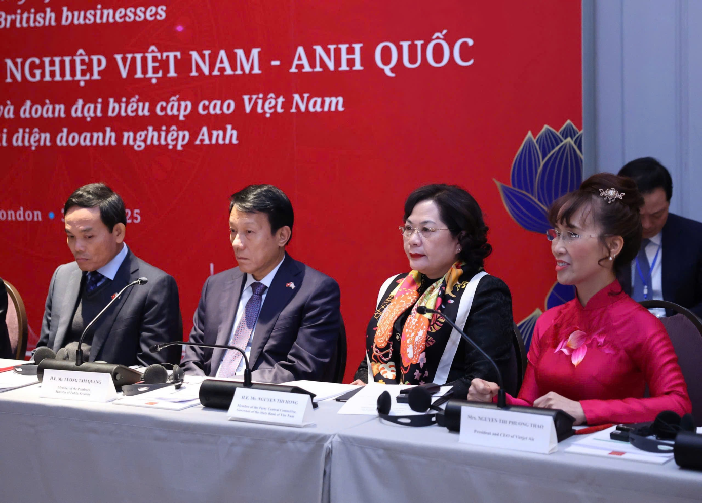 Thống đốc Nguyễn Thị Hồng tham dự Tọa đàm doanh nghiệp Việt Nam - Anh