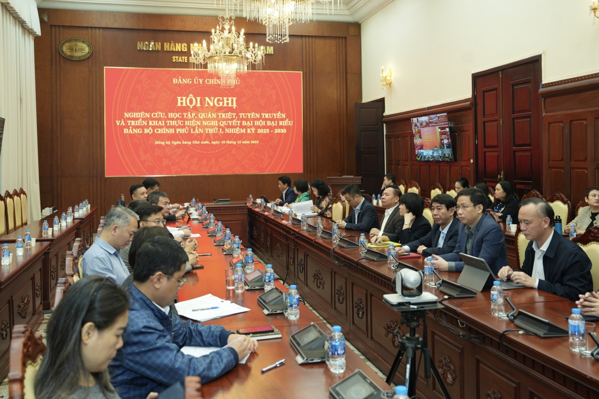 Hội nghị quán triệt, triển khai Nghị quyết Đại hội Đảng bộ Chính phủ lần I