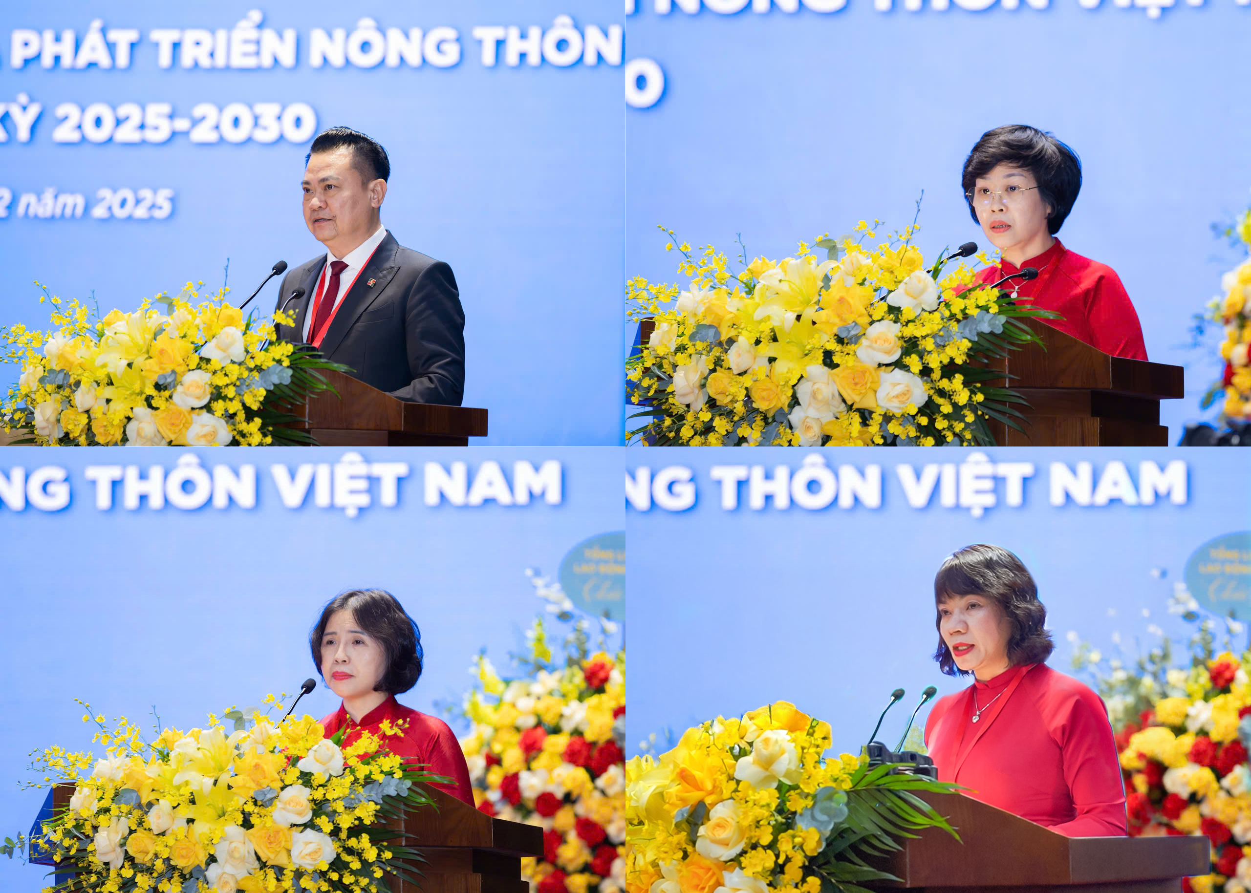 Các đại biểu trình bày tham luận tại Đại hội