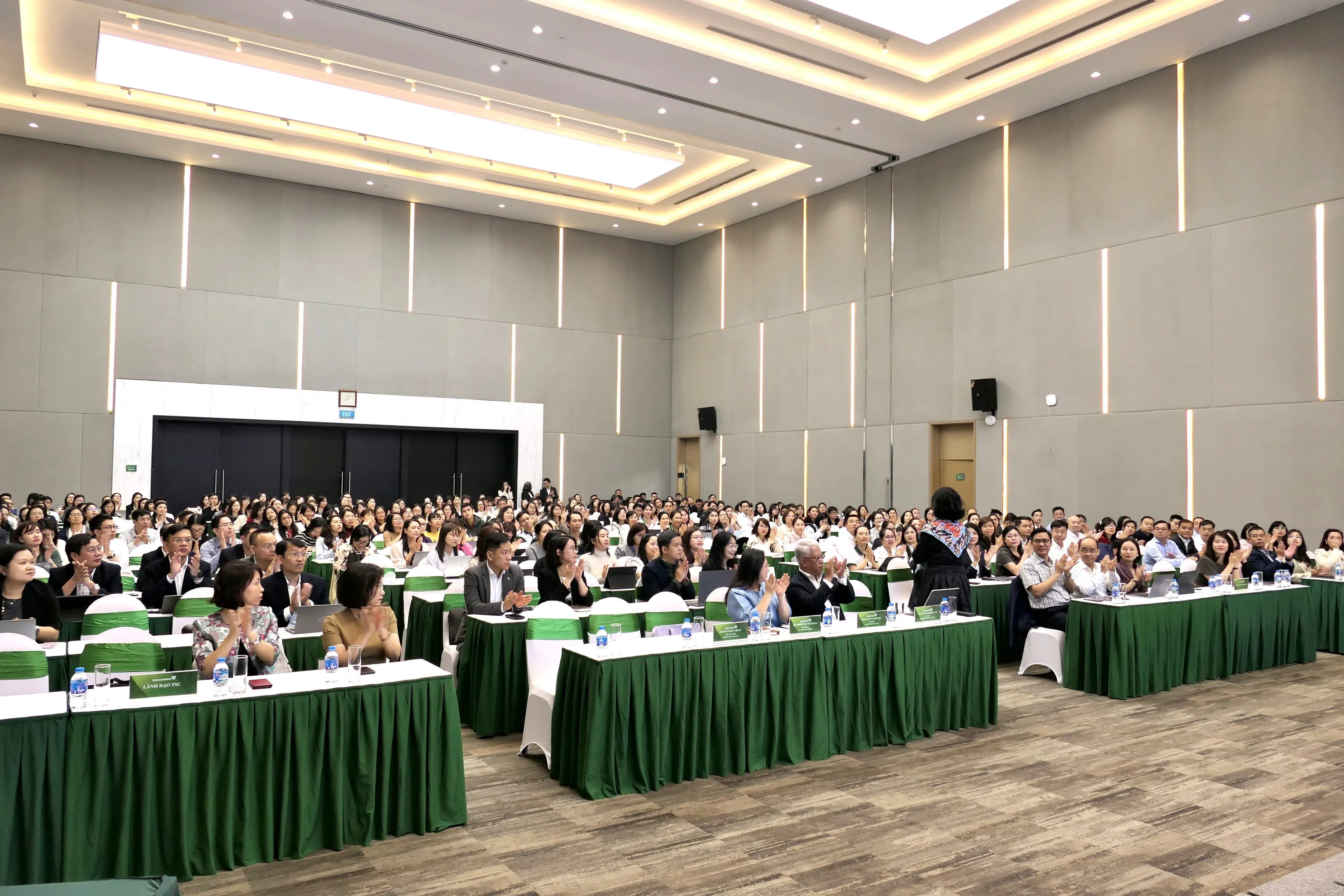 Toàn cảnh Hội nghị tập huấn, đào tạo nghiệp vụ kiểm tra, kiểm soát nội bộ năm 2025 của Vietcombank