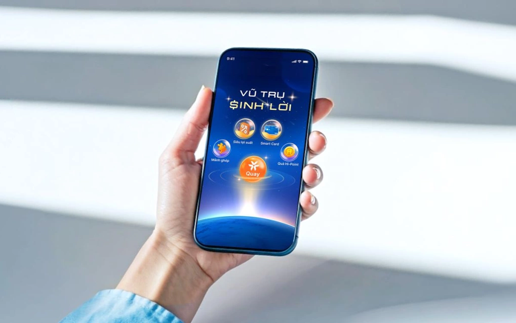 Khách hàng tham gia Vũ trụ sinh lời. Ảnh: VIB