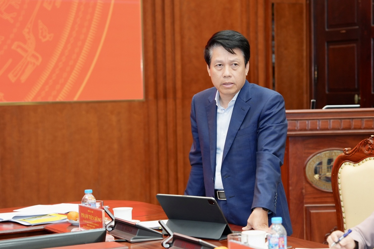 Phó Thống đốc NHNN Phạm Tiến Dũng phát biểu tại Hội nghị