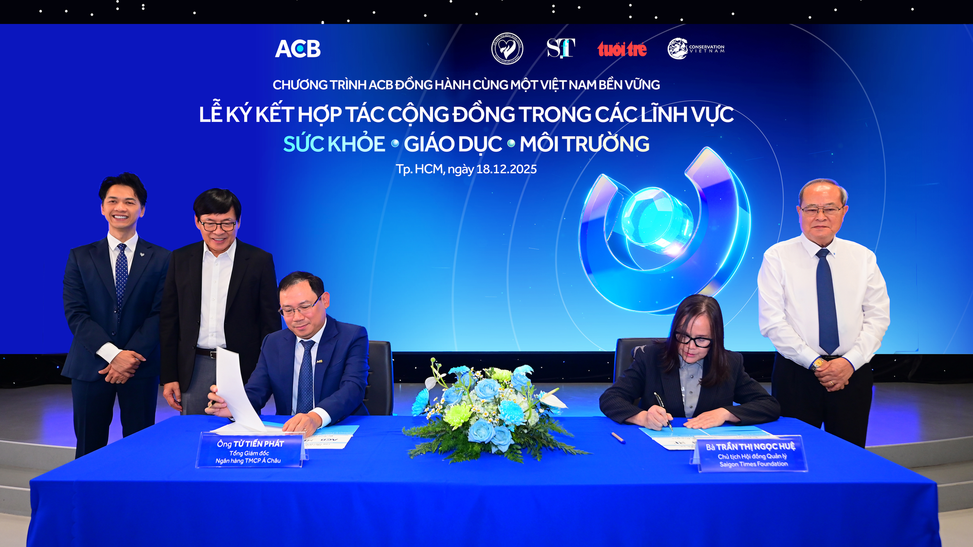 ACB công bố mô hình phát triển bền vững theo hướng tạo giá trị chung cho cộng đồng Việt Nam