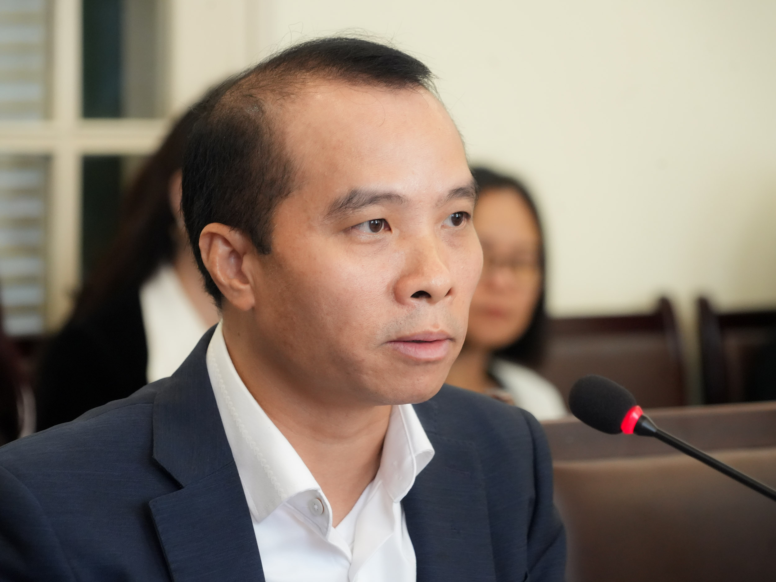 Ông Đỗ Việt Hùng - Trưởng Ban Kiểm tra Hiệp hội Ngân hàng Việt Nam - thành viên HĐQT ngân hàng Vietcombank