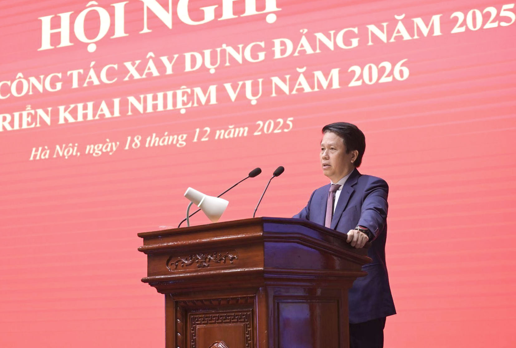 Phó Thống đốc Phạm Tiến Dũng phát biểu tại Hội nghị