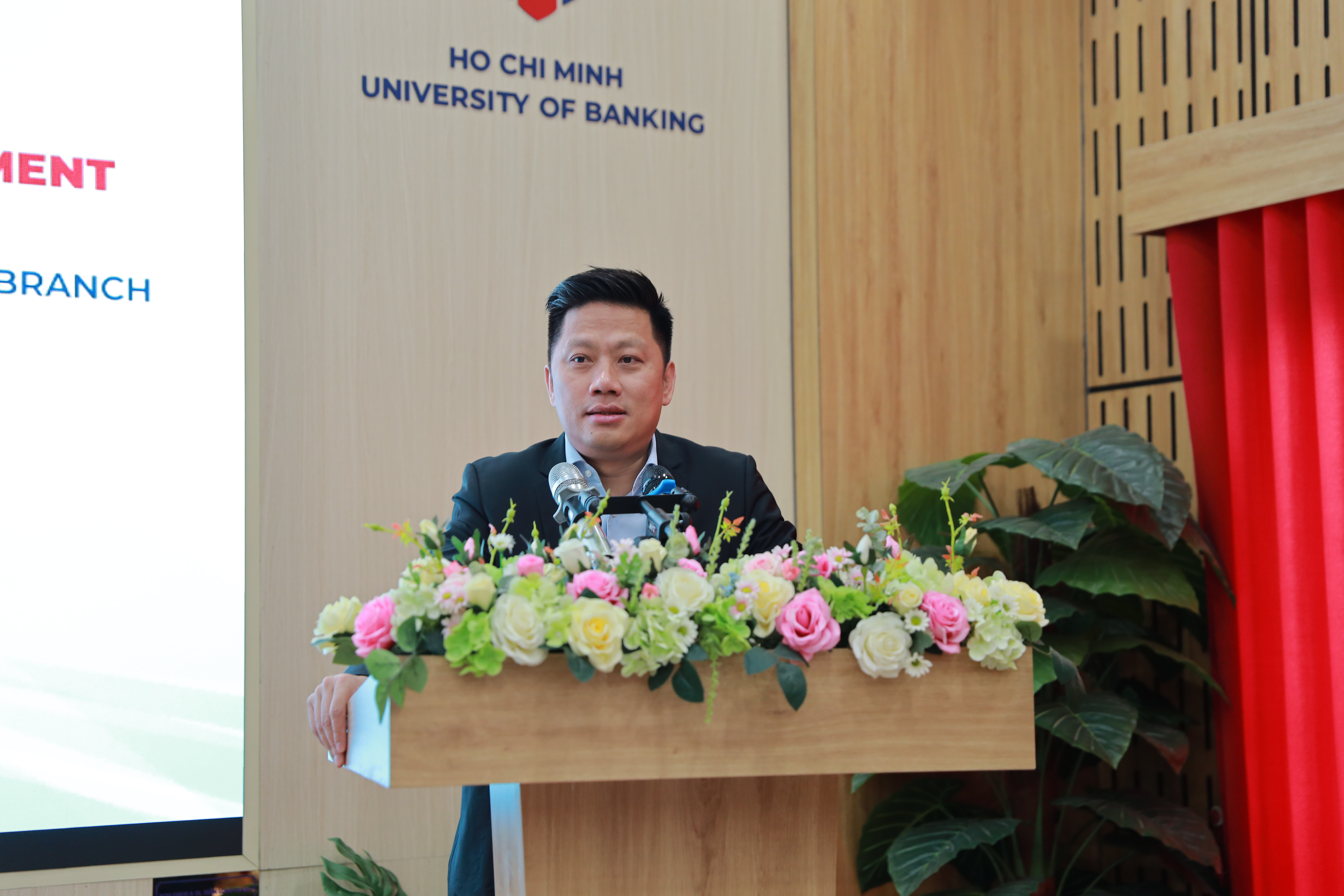 Ông Lê Duy Hải - Phó tổng giám đốc Vietinbank kiêm Giám đốc Chi nhánh TPHCM