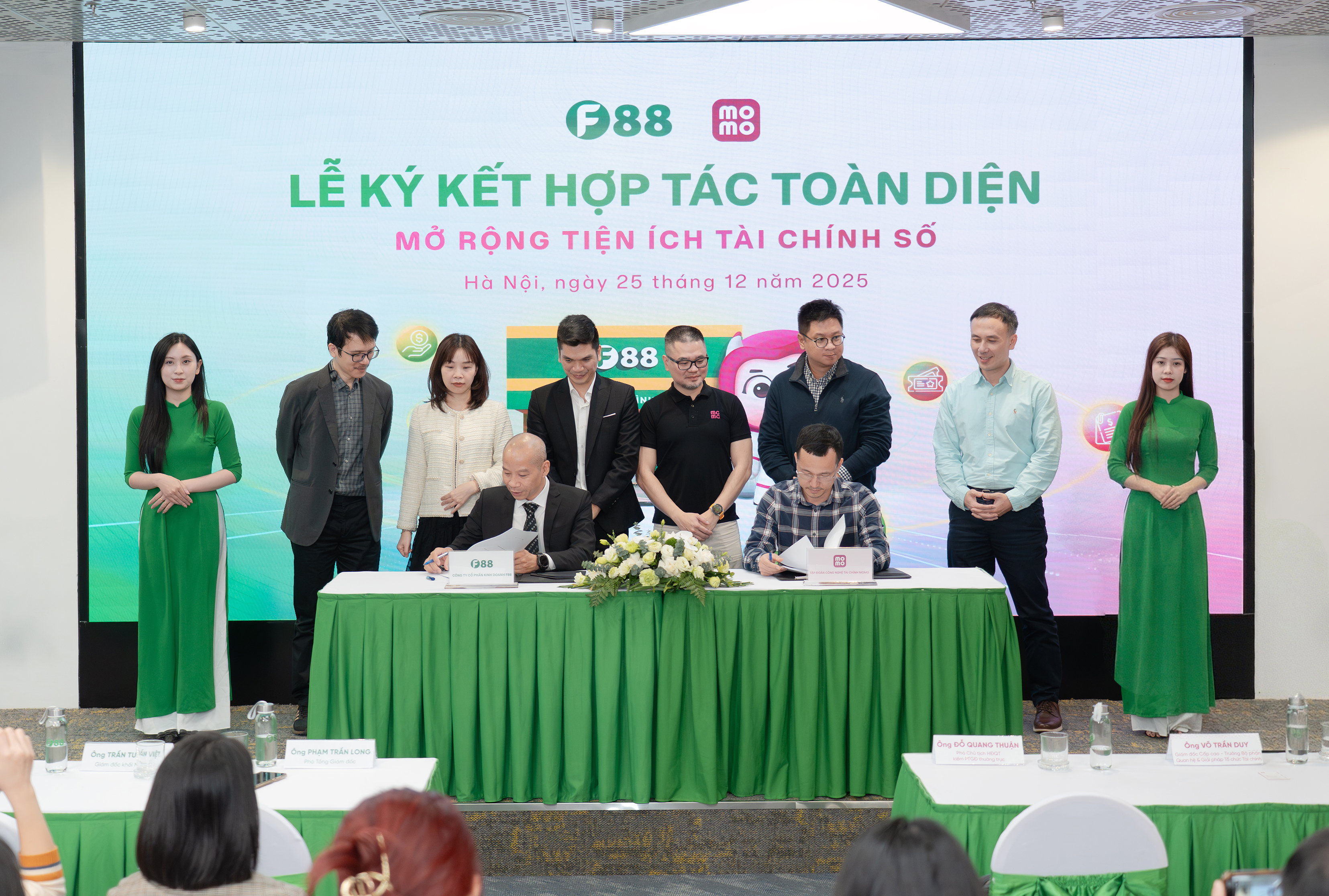 F88 và MoMo hợp tác đưa tài chính bình dân đến hàng chục triệu người dùng số