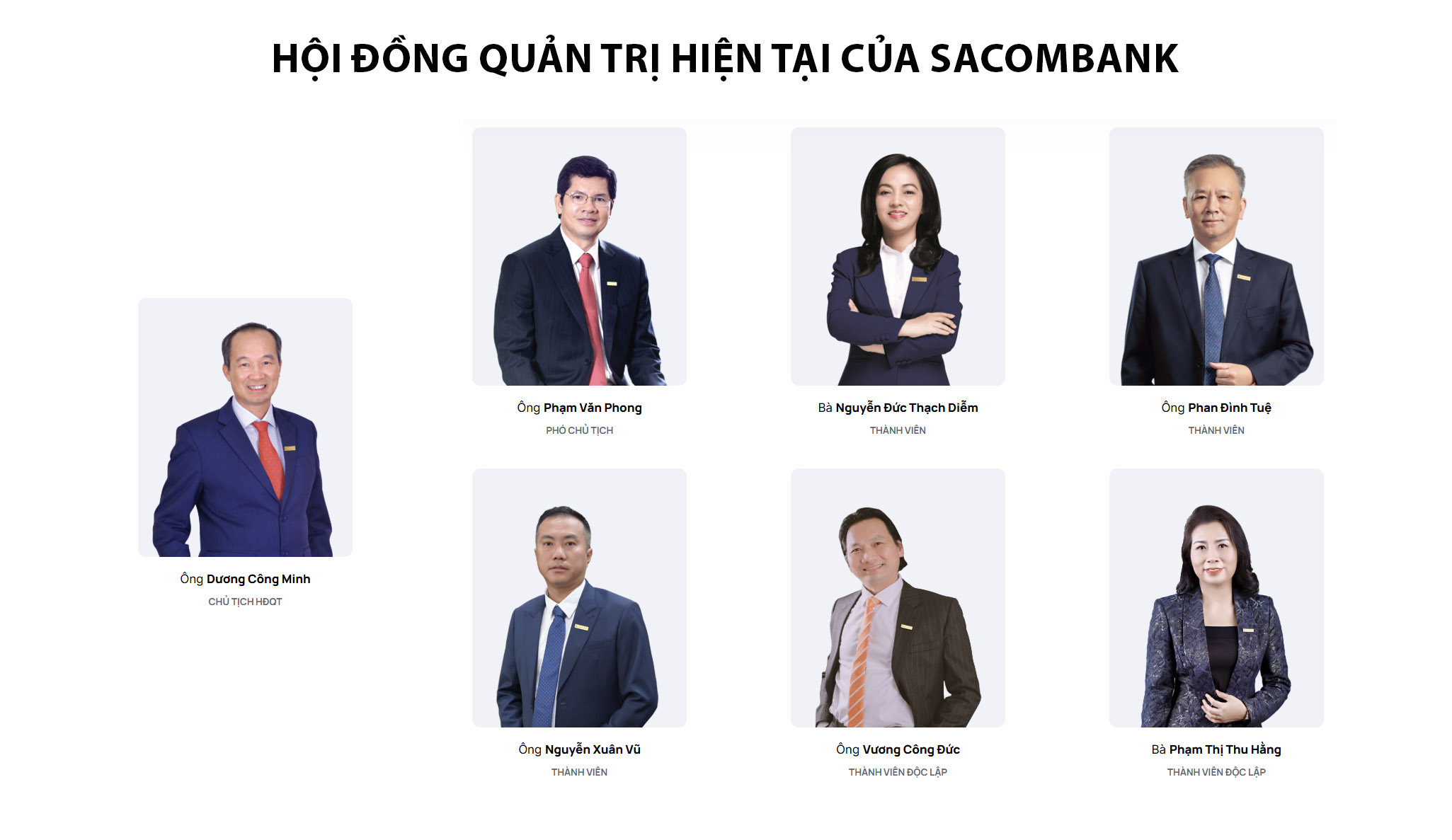 Sacombank sẽ bầu bổ sung 4 người vào Hội đồng quản trị