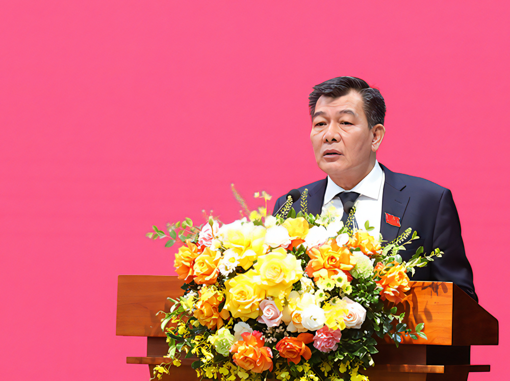 Phó Bí thư Đảng ủy Chính phủ Nguyễn Đức Phong phát biểu chỉ đạo hội nghị