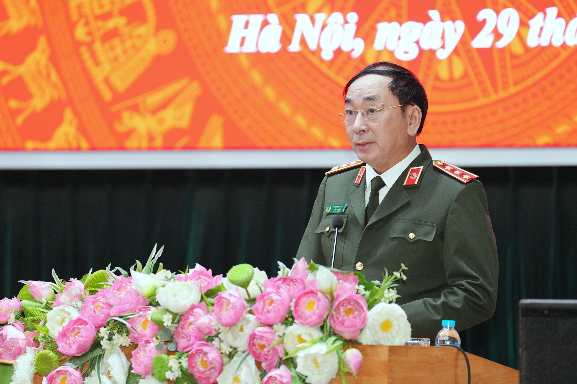 PGS.TS Trần Quốc Tỏ, Thứ trưởng Bộ Công an phát biểu tại Hội thảo