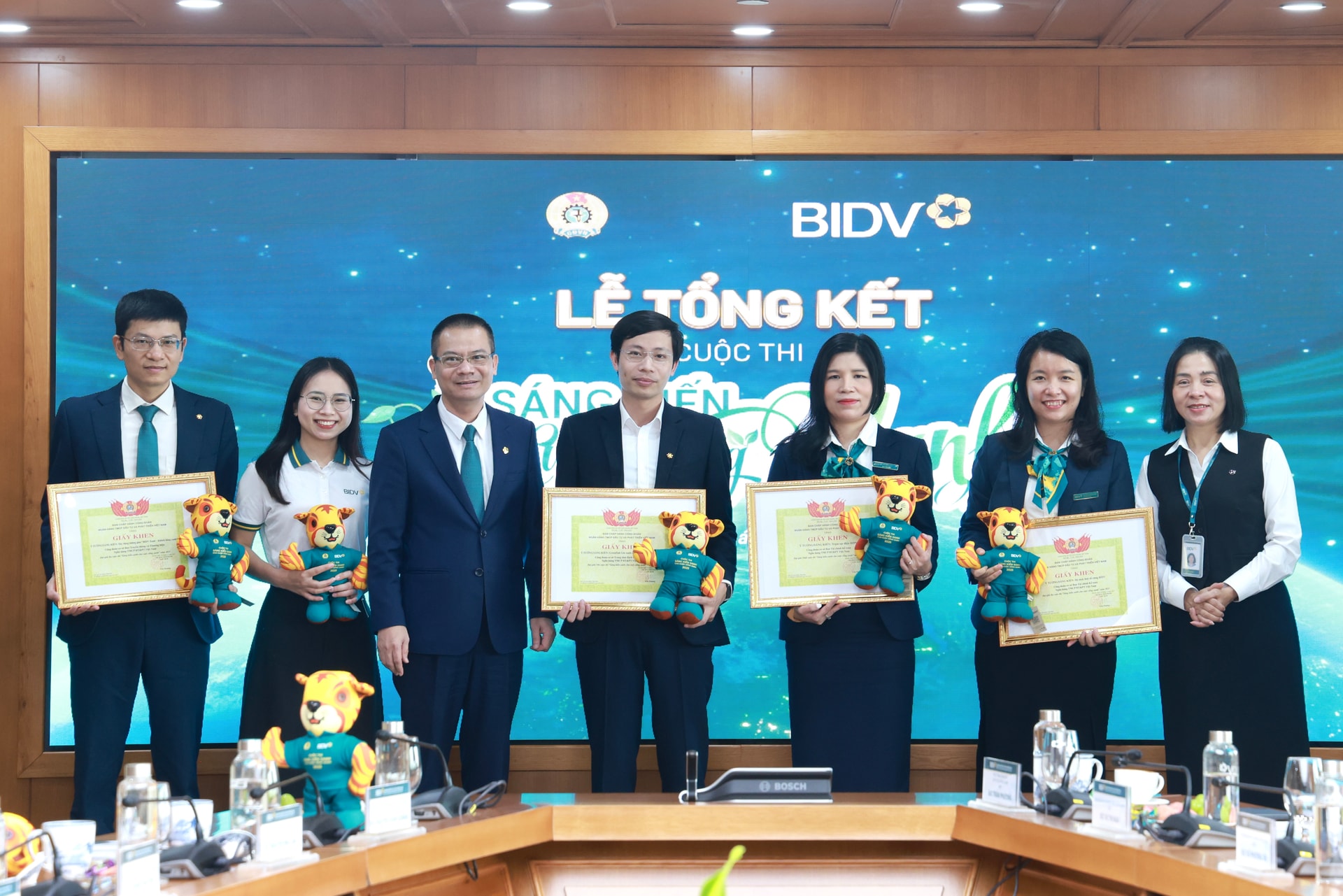 Các tác giả xuất sắc đã đạt được giải thưởng trong lĩnh vực Không gian xanh