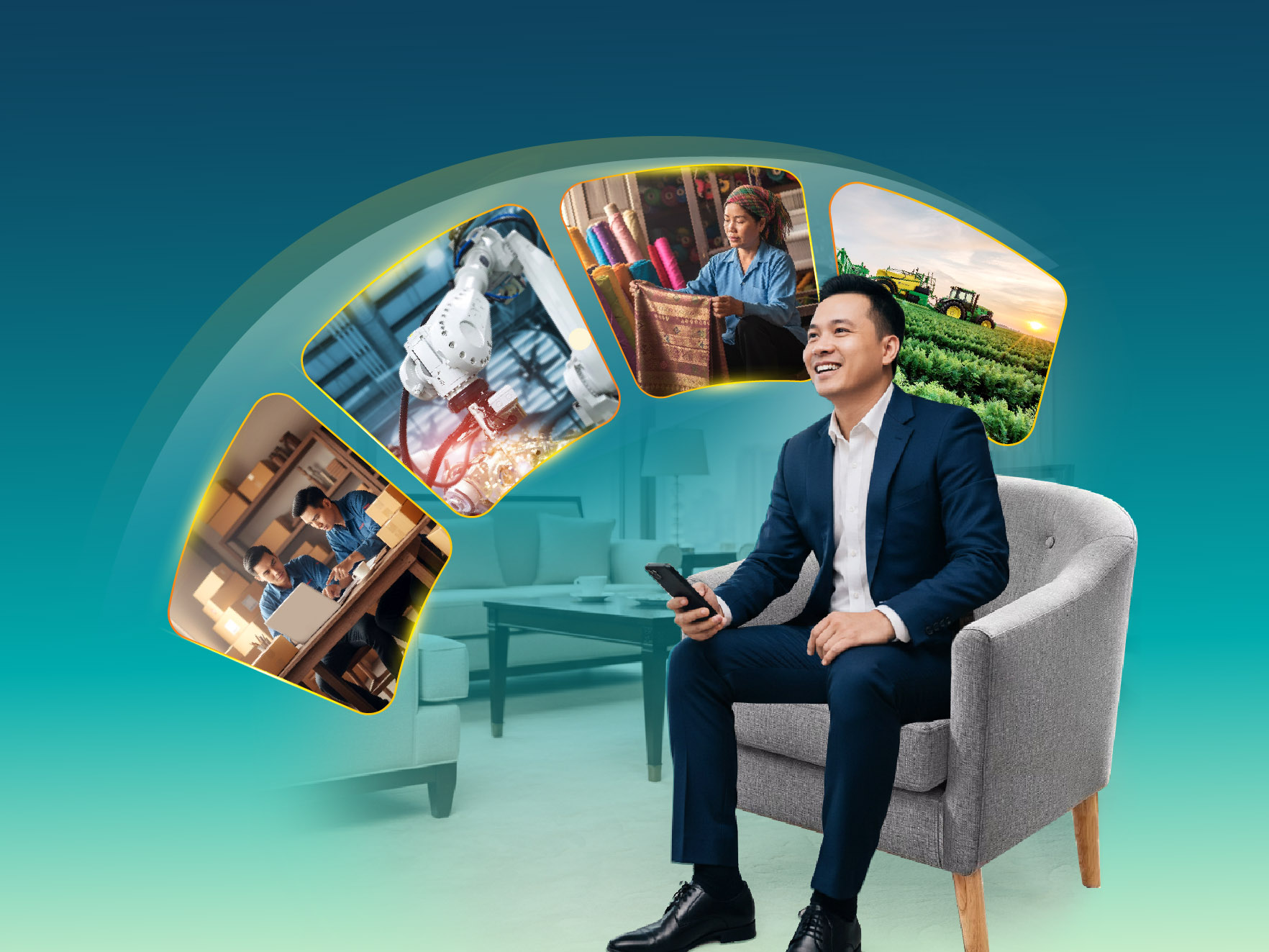Ngân hàng ABBank cho doanh nghiệp vay ưu đãi với lãi suất giảm đến 2% so với mức niêm yết, với cơ chế phê duyệt trong 36 giờ