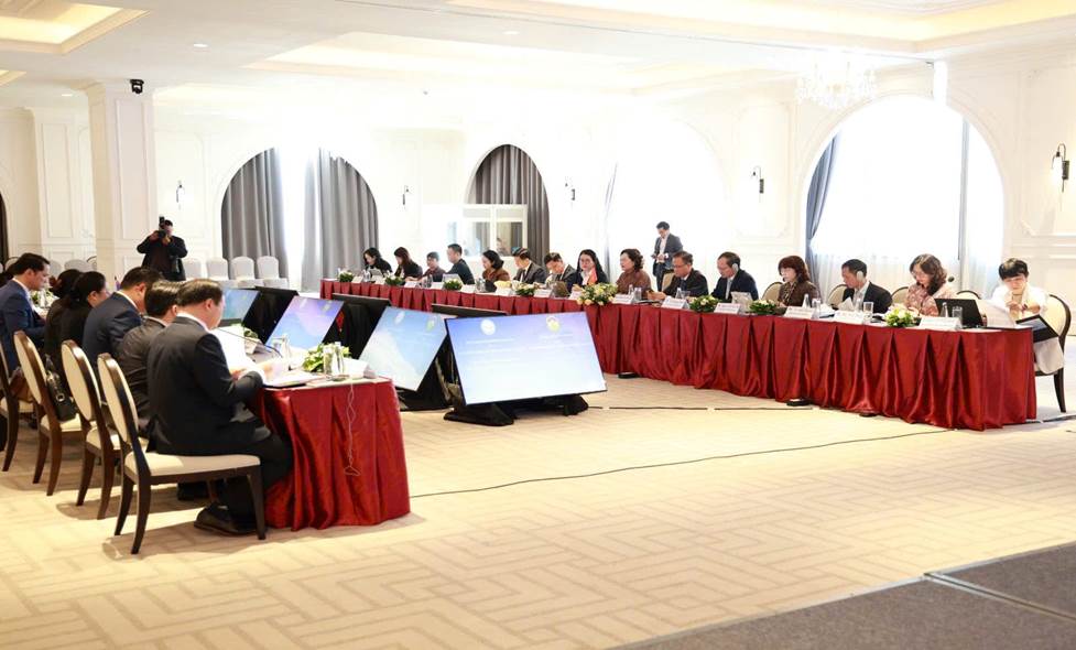 Toàn cảnh Hội đàm song phương cấp Thống đốc giữa NHNN Việt Nam và Ngân hàng CHDCND Lào