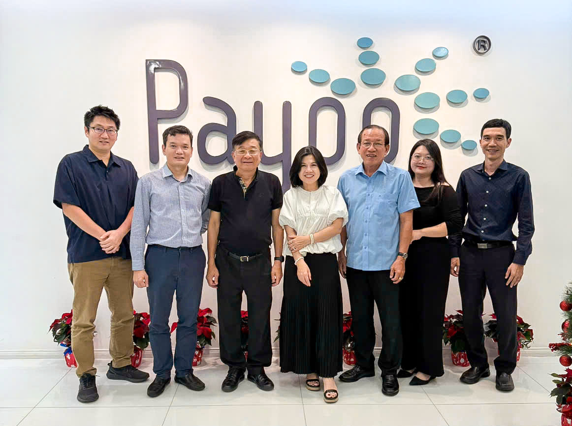 Đoàn công tác HHNH và ban lãnh đạo Payoo tại trụ sở chính Payoo