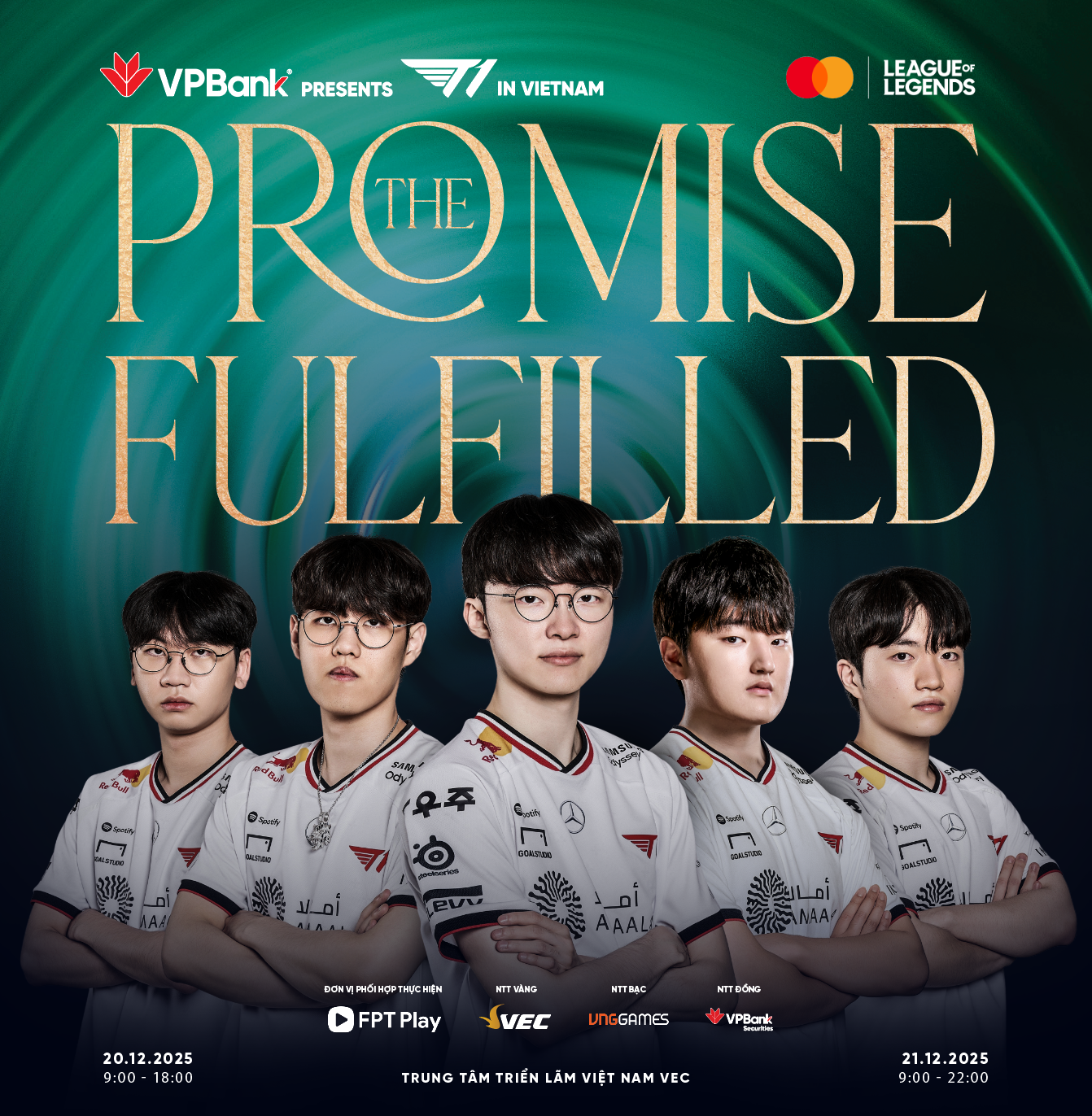 VPBank đưa T1 và "GOAT” Liên Minh Huyền Thoại Faker đến Việt Nam