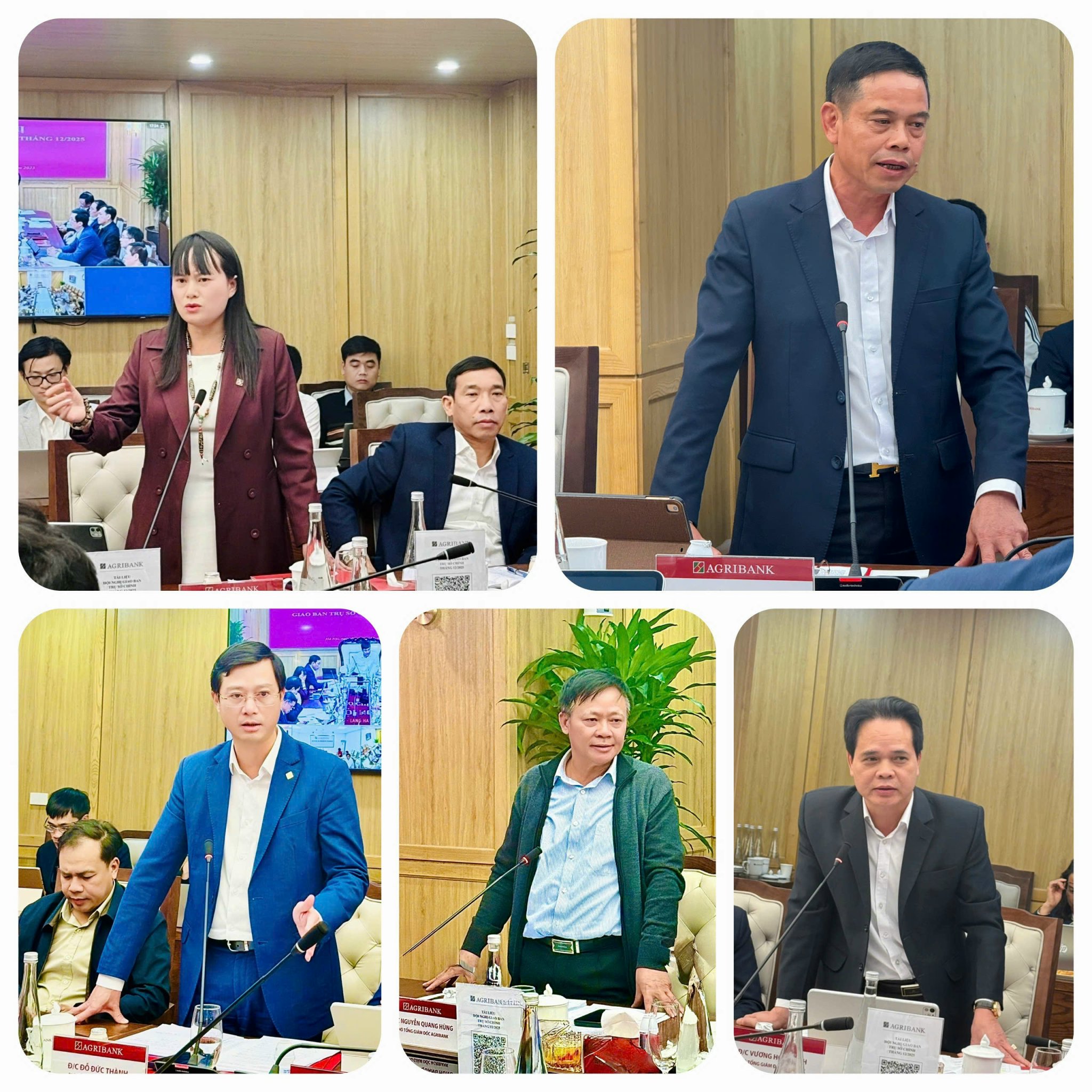 Các đồng chí thành viên Ban Điều hành và Ban kiểm soát trao đổi, thảo luận