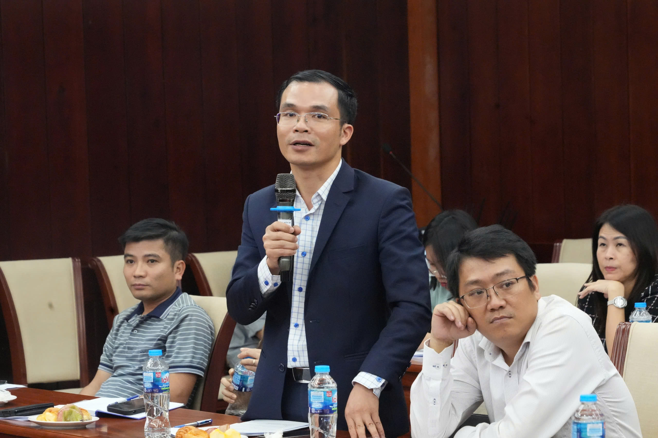 Đại diện Sacombank phat biểu