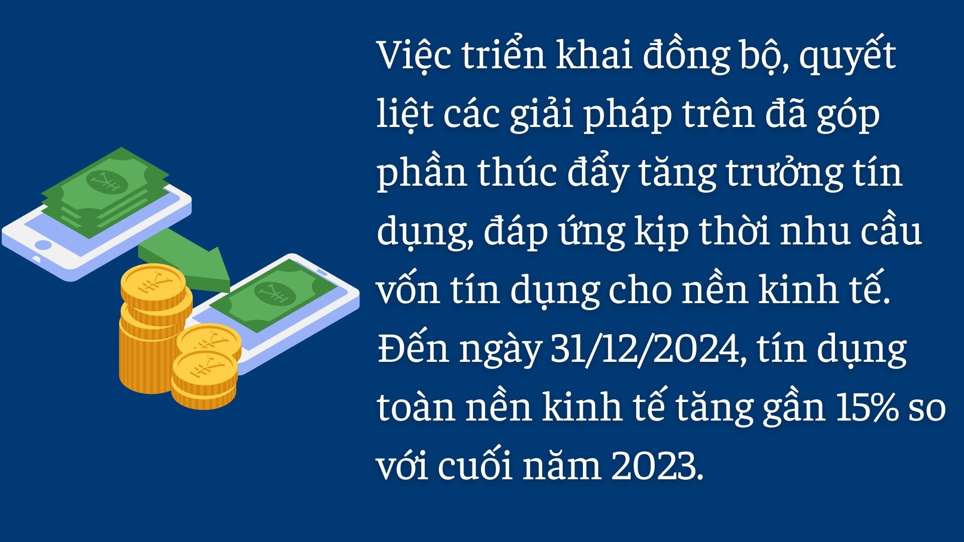 thúc đẩy tăng trưởng tín dụng