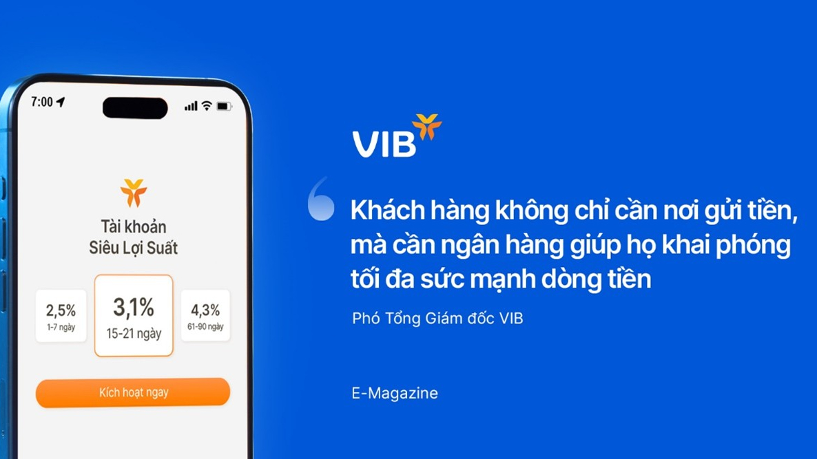 Phó Tổng giám đốc VIB: 