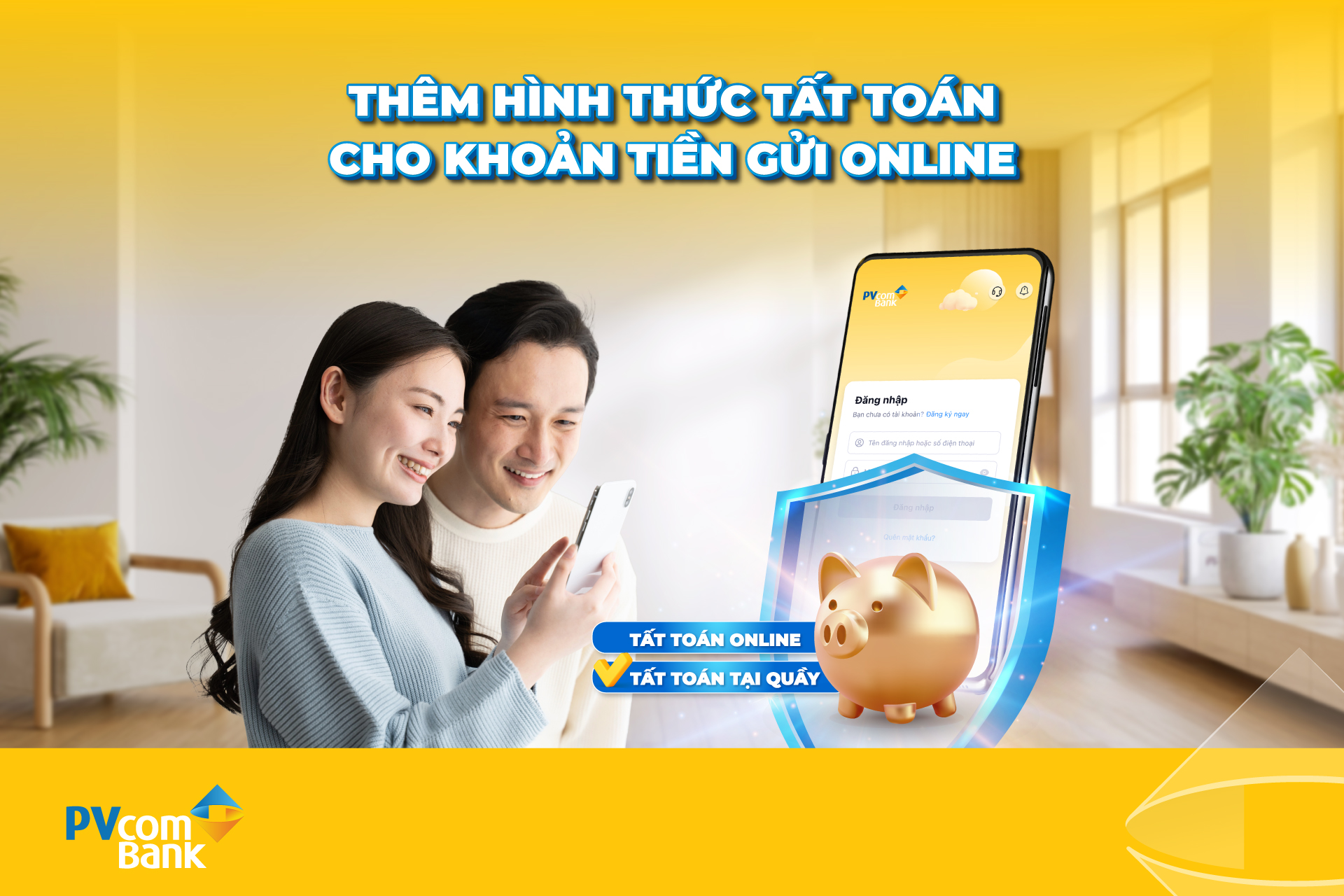 PVcomBank thêm hình thức tất toán tiền gửi trên PVConnect