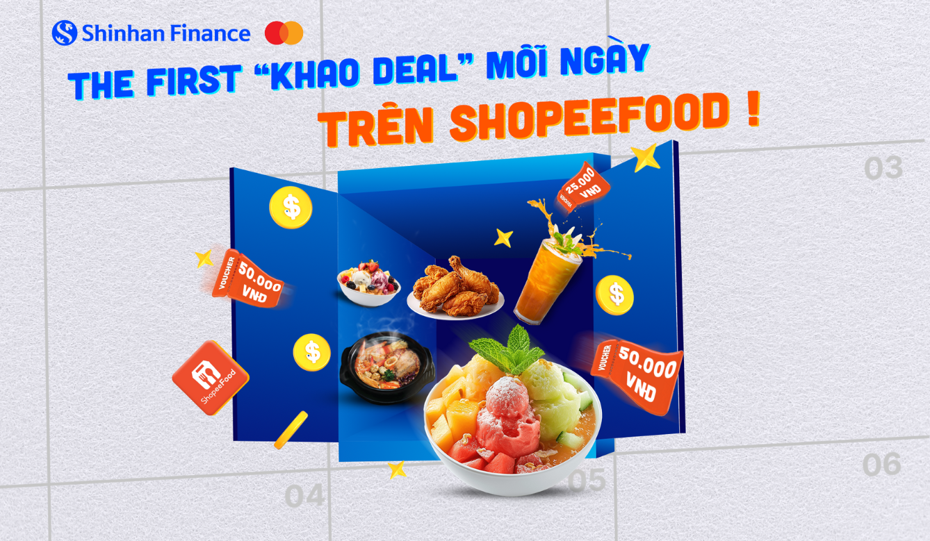 The First "Khao Deal" mỗi ngày trên ShopeeFood