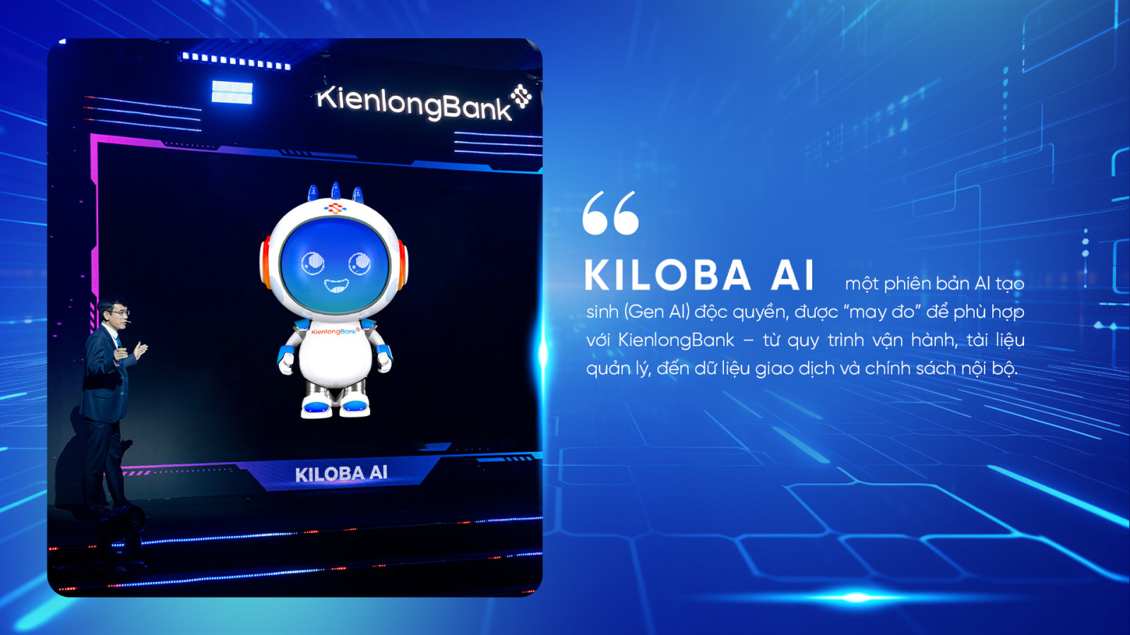 KienlongBank và kỷ nguyên AI: Vững nội lực, sẵn sàng đón “gió mới”