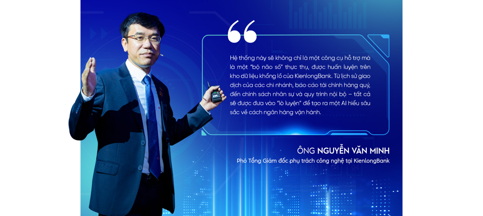 KienlongBank và kỷ nguyên AI: Vững nội lực, sẵn sàng đón “gió mới”