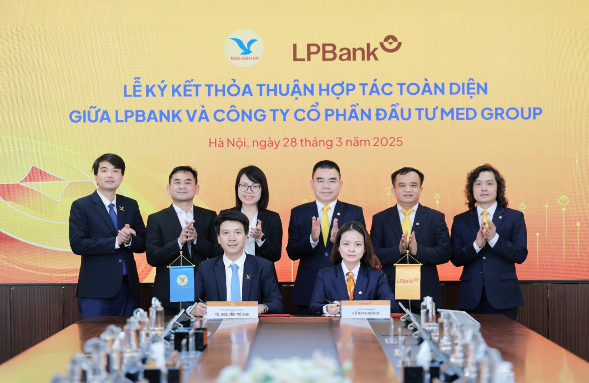 LPBank hợp tác Med Group cung cấp giải pháp quản lý tài chính
