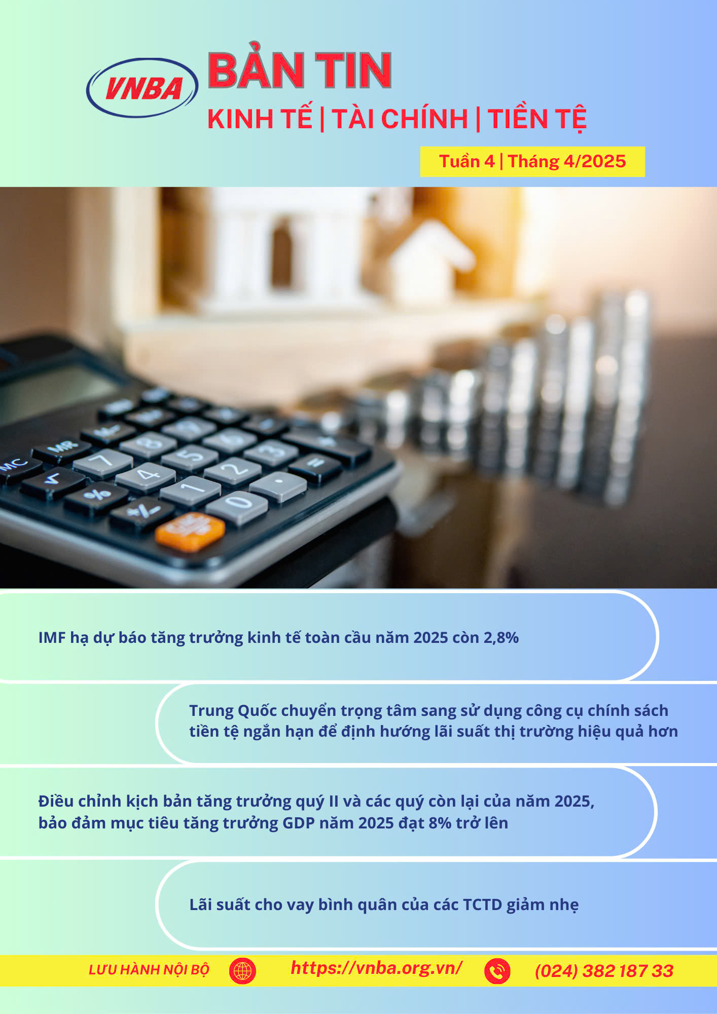 Bản tin Kinh tế - Tài chính - Tiền tệ tuần 4 tháng 4