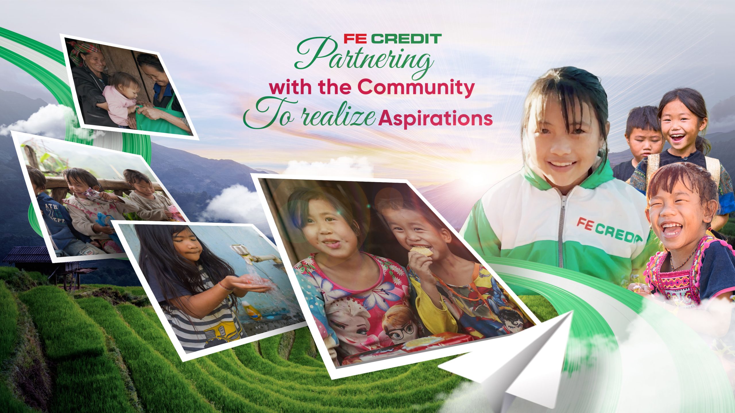 Through its charitable initiatives, FE CREDIT aims to bring positive changes for those in need while fostering the growth and development of the community. Photo: FE CREDIT