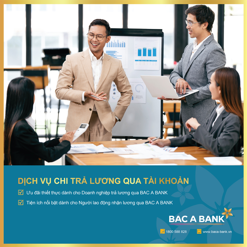 Bac A Bank gia hạn ưu đãi trả lương cho doanh nghiệp và người lao động