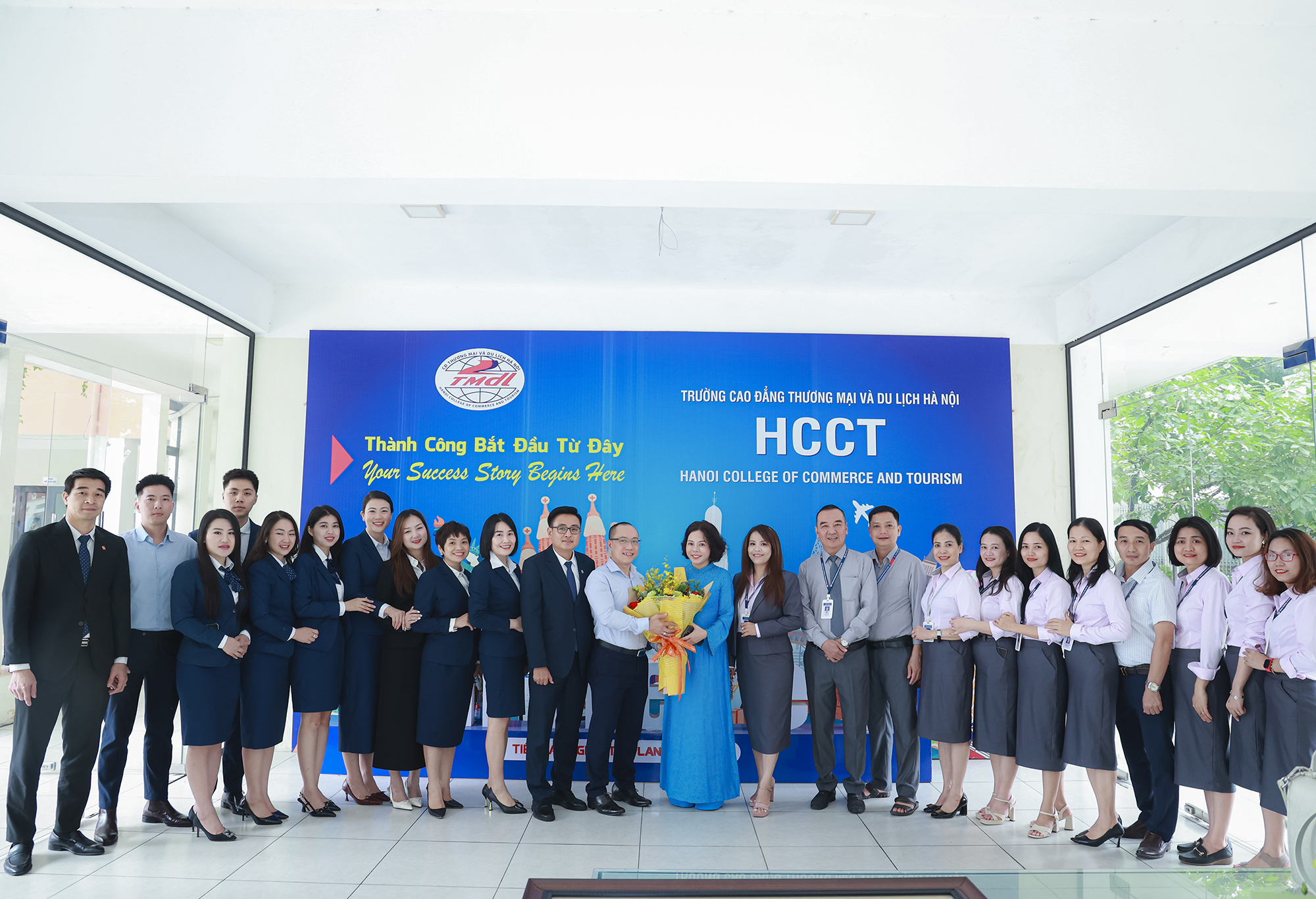 PVcomBank cam kết đồng hành cùng nhà trường đào tạo nguồn nhân lực chất lượng cao