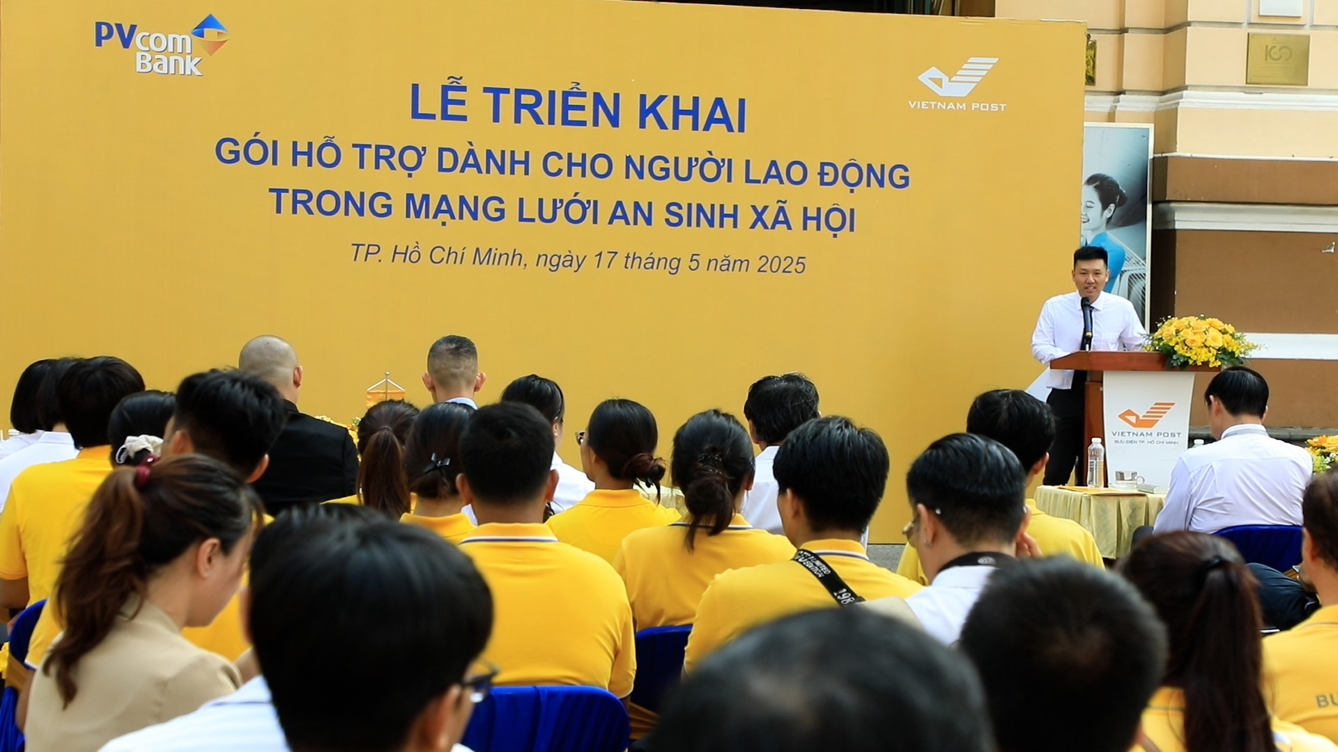 Ông Nguyễn Quang Trung - Phó Giám đốc Khối Khách hàng cá nhân PVcomBank khẳng định sản phẩm giúp người lao động dễ dàng tiếp cận vốn vay chính thống